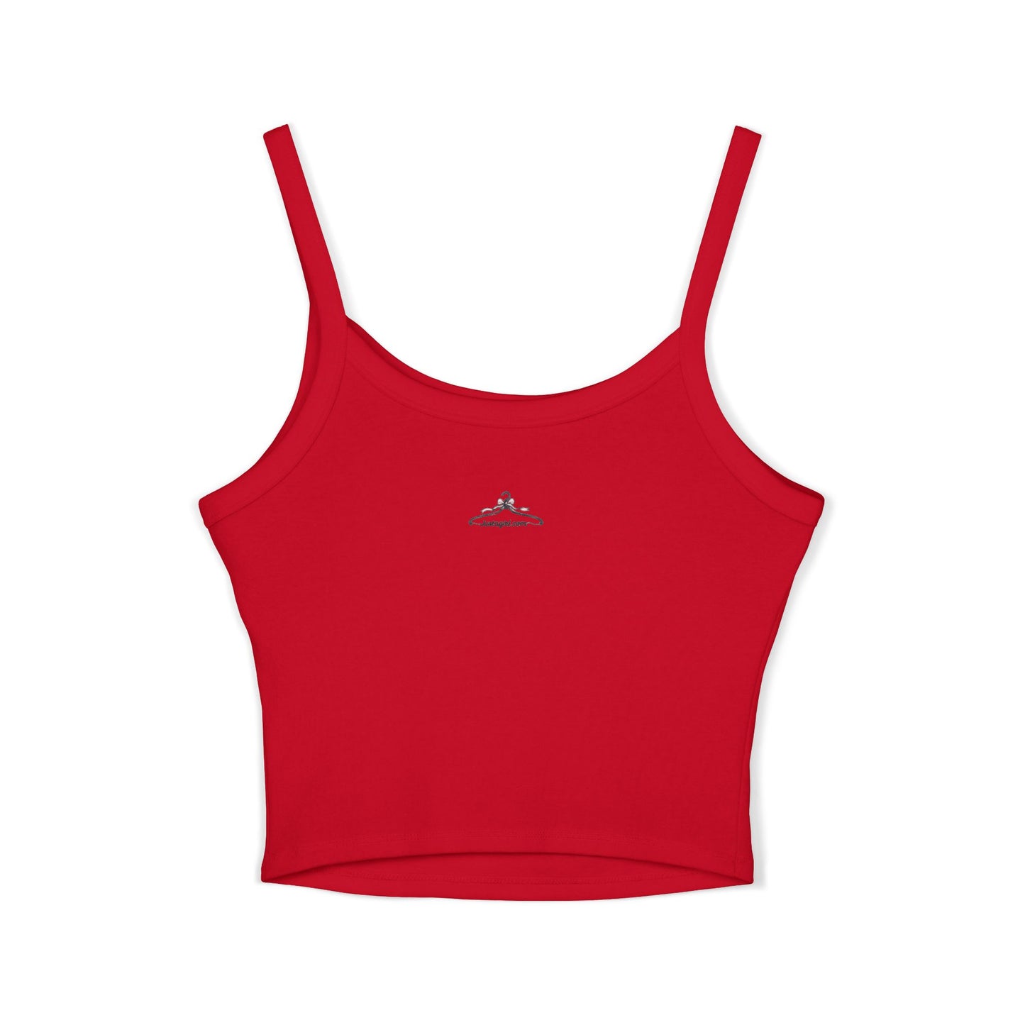 Not Cute Anymore Tank Top — Women's Spaghetti Strap Graphic Crop